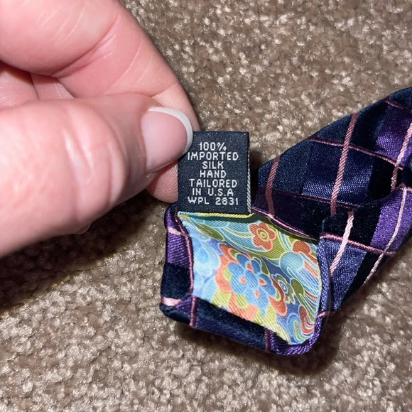 TED BAKER necktie 100% imported silk. FF - Picture 4 of 4